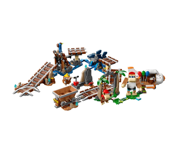 LEGO Super Mario 71425 Przejażdżka wagonikiem Diddy Konga - 1159385 - zdjęcie 8
